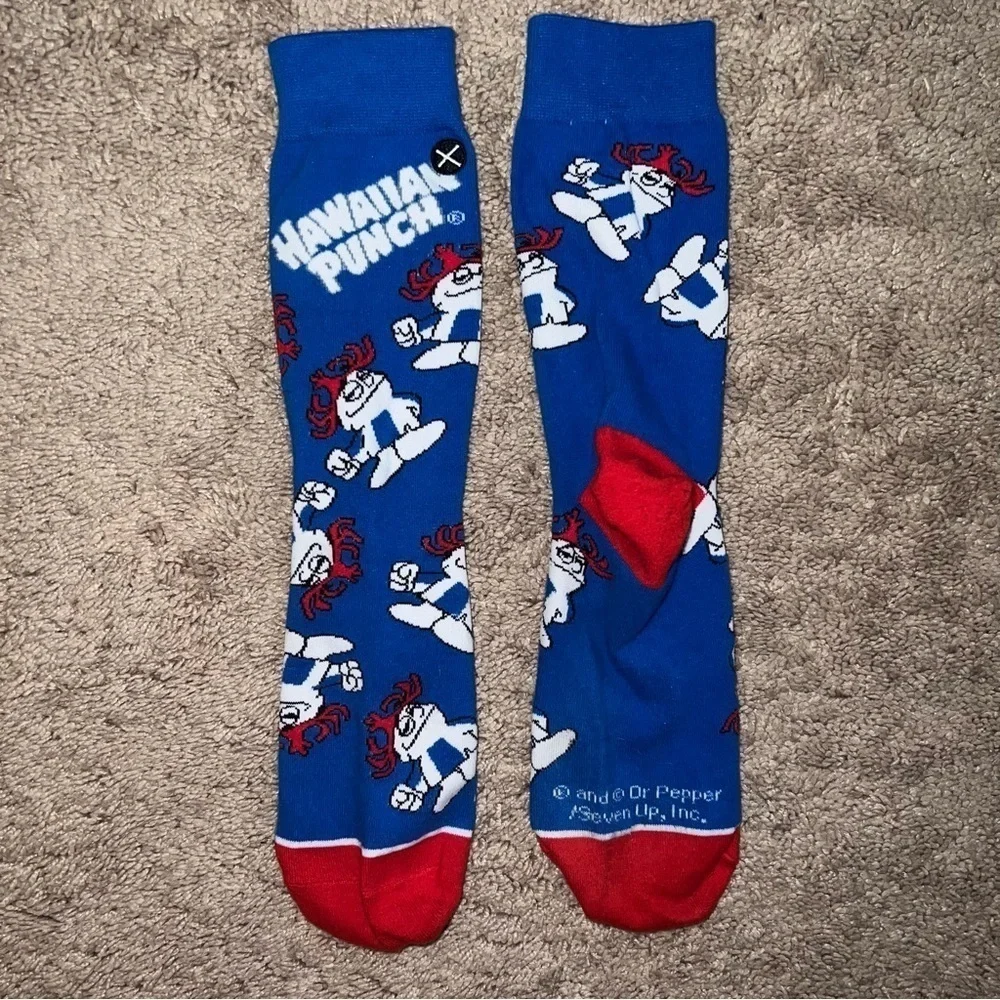 3/$25 🍄 ODD SOX Men’s HAWAIIAN PUNCH PUNCHY CREW SOCKS